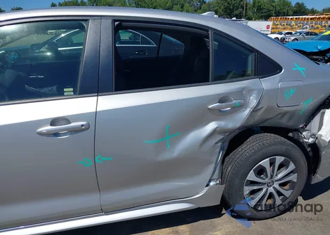 2020 Toyota Corolla Hybrid Le from USA, damaged, VIN JTDEBRBE6LJ016182